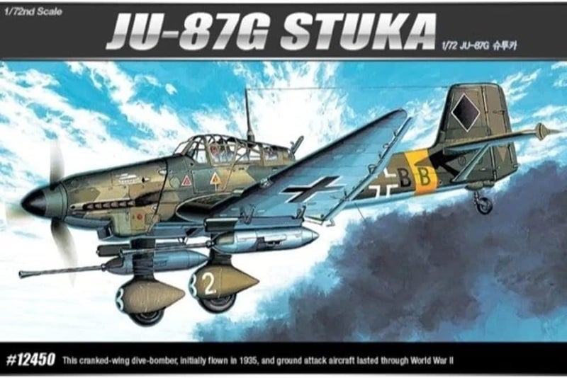 Academy JU87G-1 Stuka ""Tank Buster"" Model Kit - Image 2